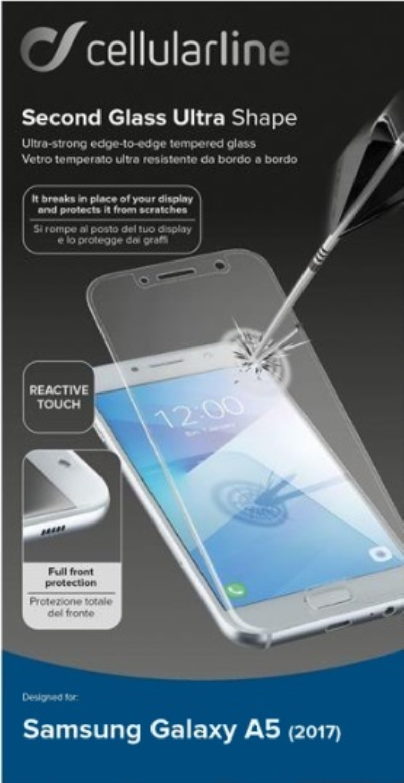 CELLULARLINE Pellicola protettiva in vetro temperato Cellular Line per Samsung Galaxy A5 2017